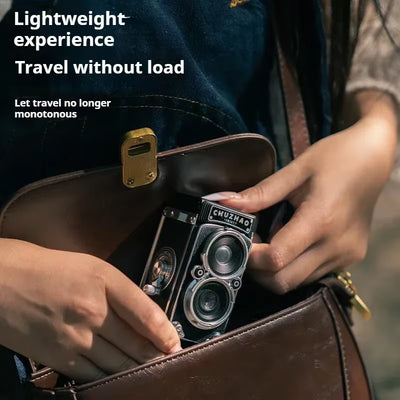 Mini CCD Shoot Cameras Dual Reflex Digital Camera Retro High-Definition Mini Camera Travel Portable Small Camer Customized CCD