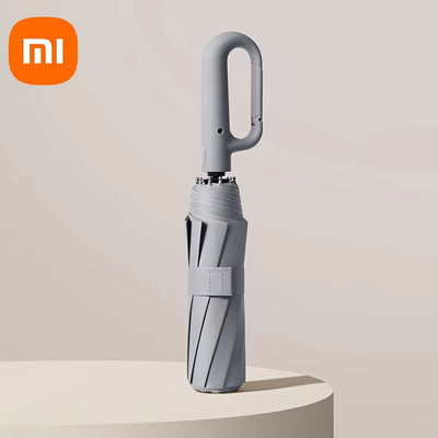 Xiaomi Windproof Umbrella Strong 107CM Reinforced Automatic Folding Umbrella Large Buckle Handle Wind Water Sun Resistant New