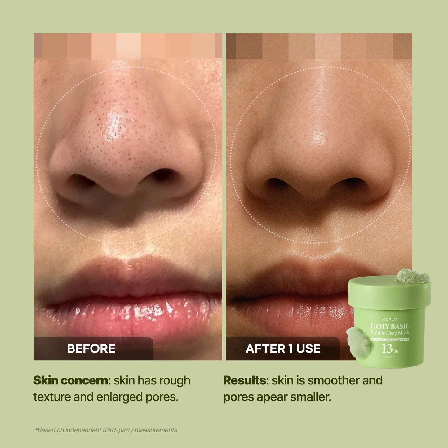 Holy Basil Bubble Mask