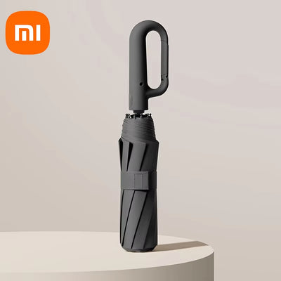 Xiaomi Windproof Umbrella Strong 107CM Reinforced Automatic Folding Umbrella Large Buckle Handle Wind Water Sun Resistant New