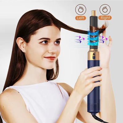 5 in 1 Multi Styler New Design Hair Dryer for Hair 5 in 1 Hair Styler with Curling Barrel Hot Air Brush Styling Tool Multistyler