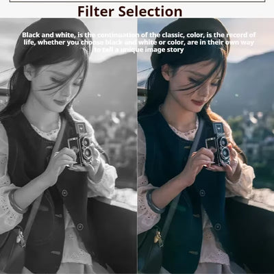 Mini CCD Shoot Cameras Dual Reflex Digital Camera Retro High-Definition Mini Camera Travel Portable Small Camer Customized CCD
