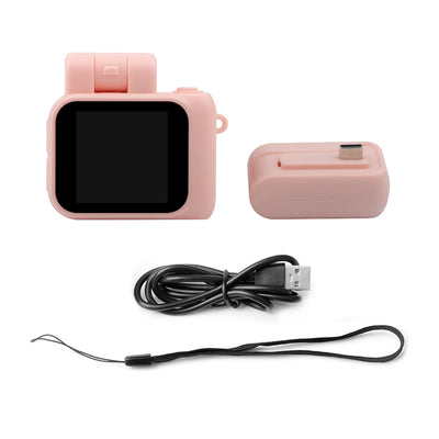 Mini Camera with Screen HD 1080P with Flash Lamp and Battery Dock Portable Retro Ultra Compact Mini Camera Video Recorder Y4000