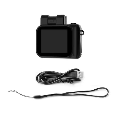 Mini Camera with Screen HD 1080P with Flash Lamp and Battery Dock Portable Retro Ultra Compact Mini Camera Video Recorder Y4000