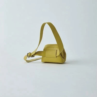 Luxury Ins New Pattern Retro Saddlewomen Messenger Bag Wide Shoulder Strap Chain Small Crossbody Bag PU Leather Luxury Designer