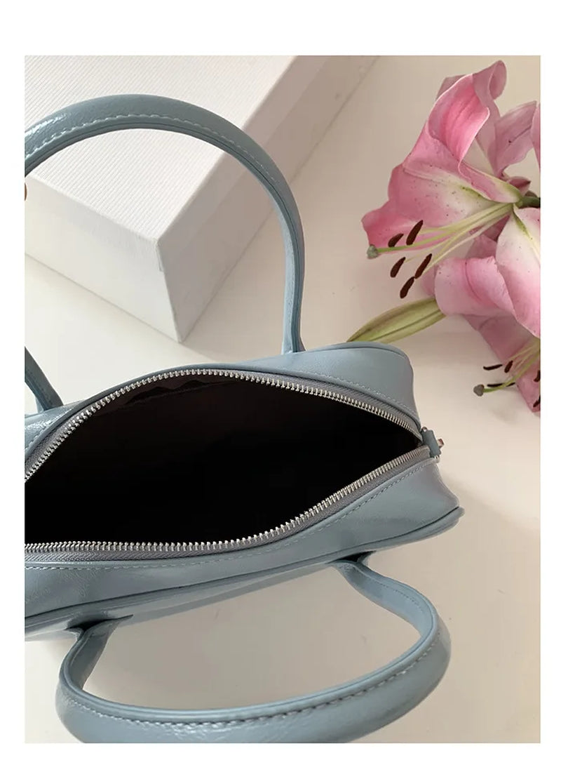 New Women Casual Tote Handbags Fashion Ladies Daily Crossbody Bag Retro Oil Wax Leather Female Shoulder Messenger Bags Summer
